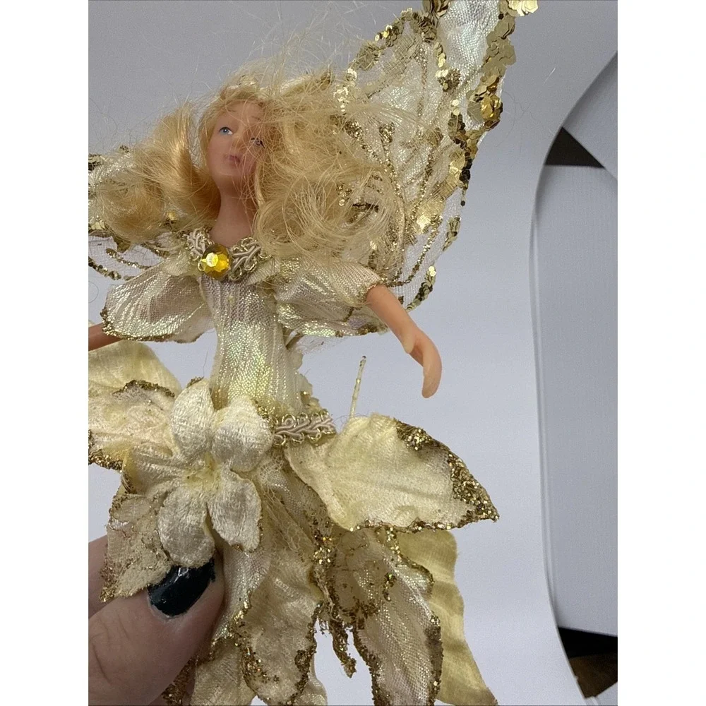 Woodland Fairy Doll Ornament Pixie Christmas 8